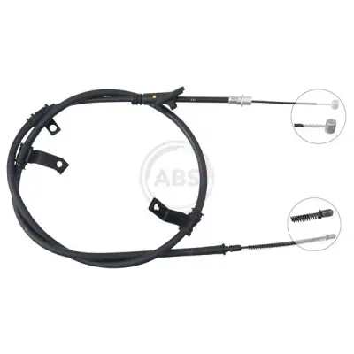 Cable de accionamiento, freno de estacionamiento A.B.S. K17485 Solo Hoy